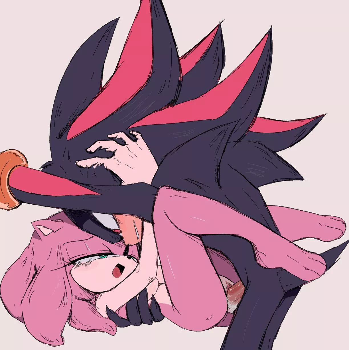 ShadAmy by @Lovemangamanga1