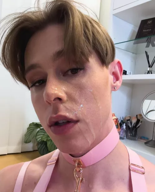 Sissy bois need cum on their face