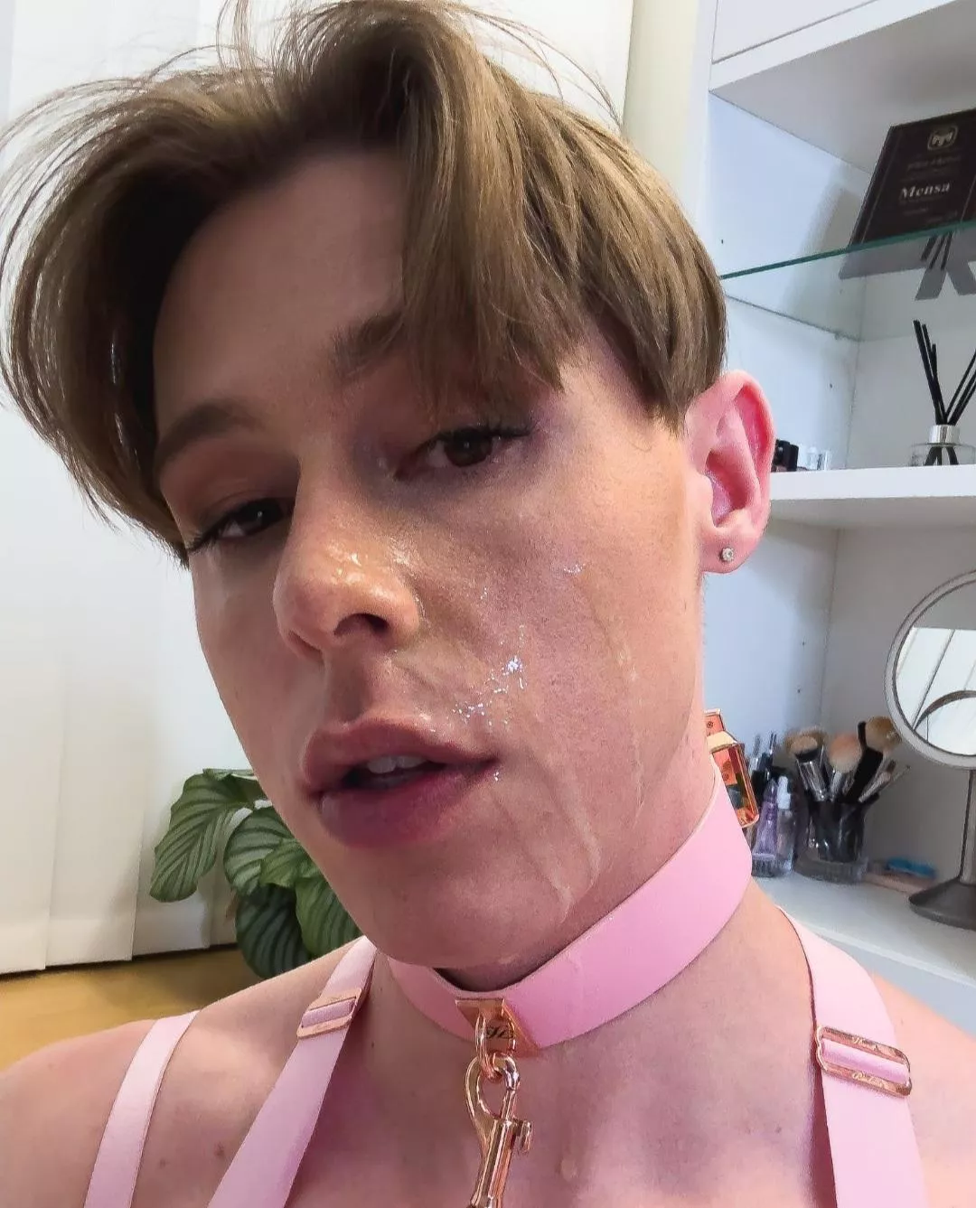 Sissy bois need cum on their face