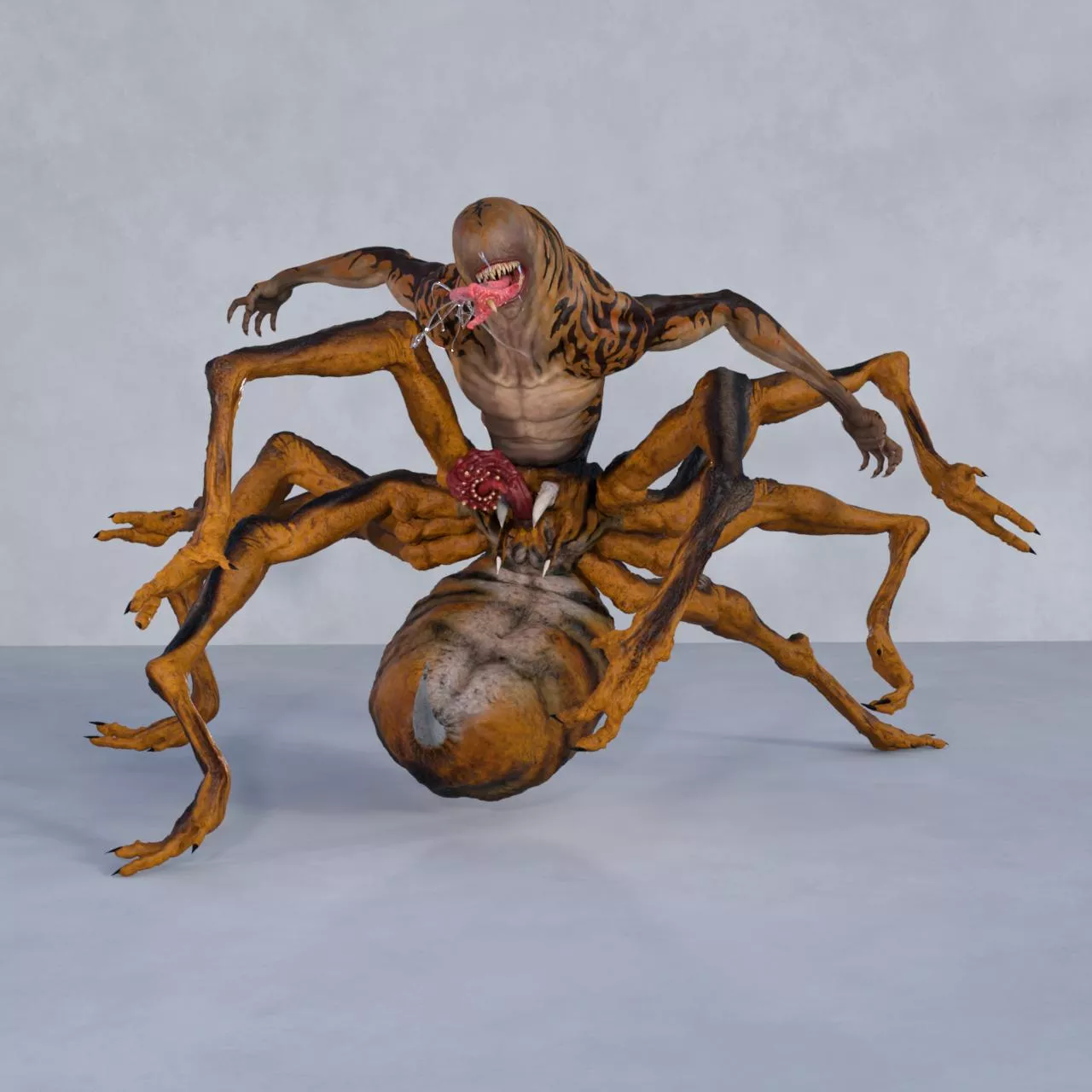 Splicing Monsters Together in Daz/Blender