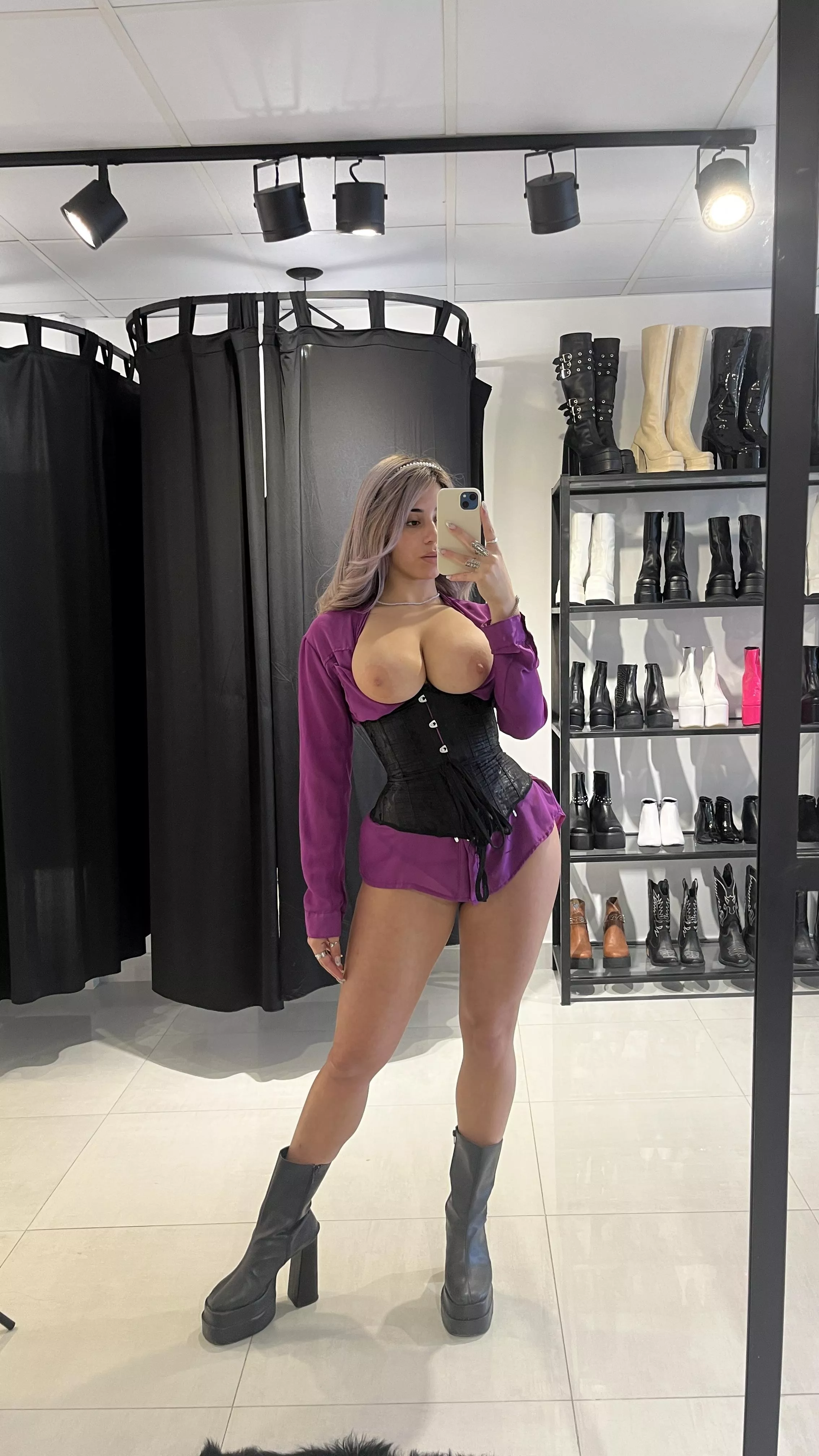 They’re not perfect but they're big and natural, I love them