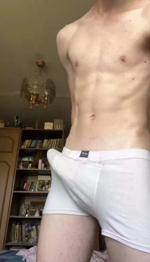 Turn it to your side with your hand