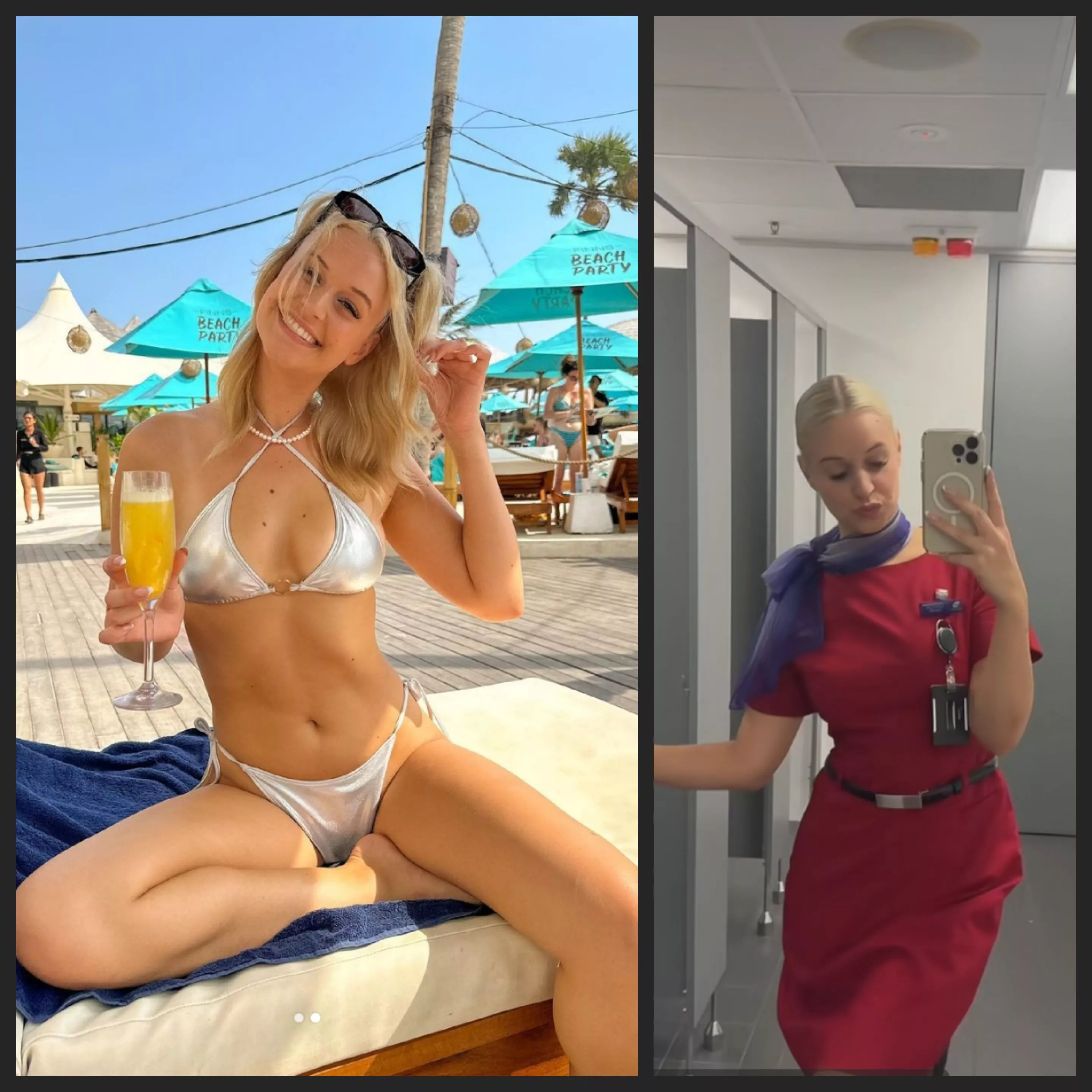Uniform or bikini