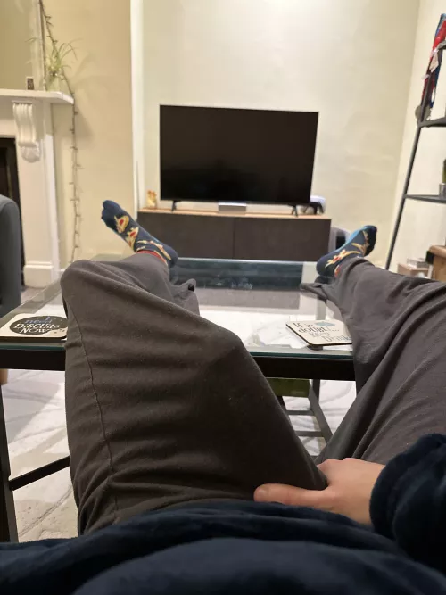 We can turn on the TV if you’d like?