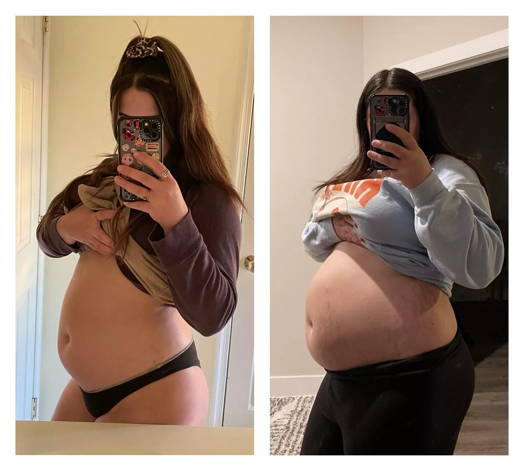 What binge eating for a year does