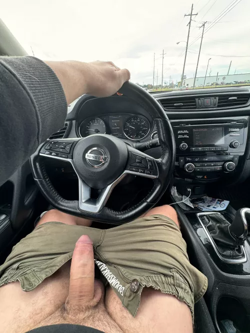 What would you do if you saw me driving like this on the road?