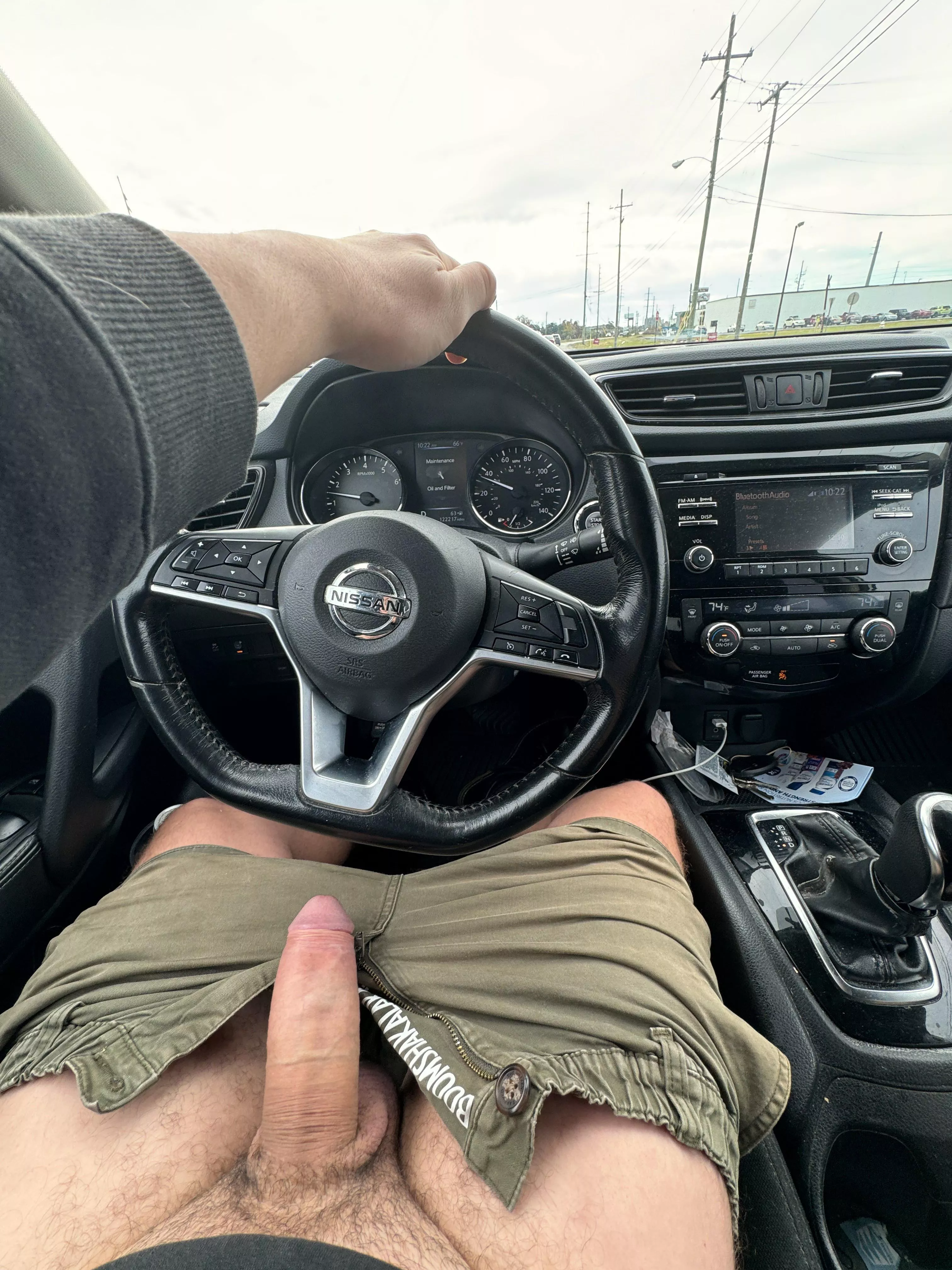 What would you do if you saw me driving like this on the road?