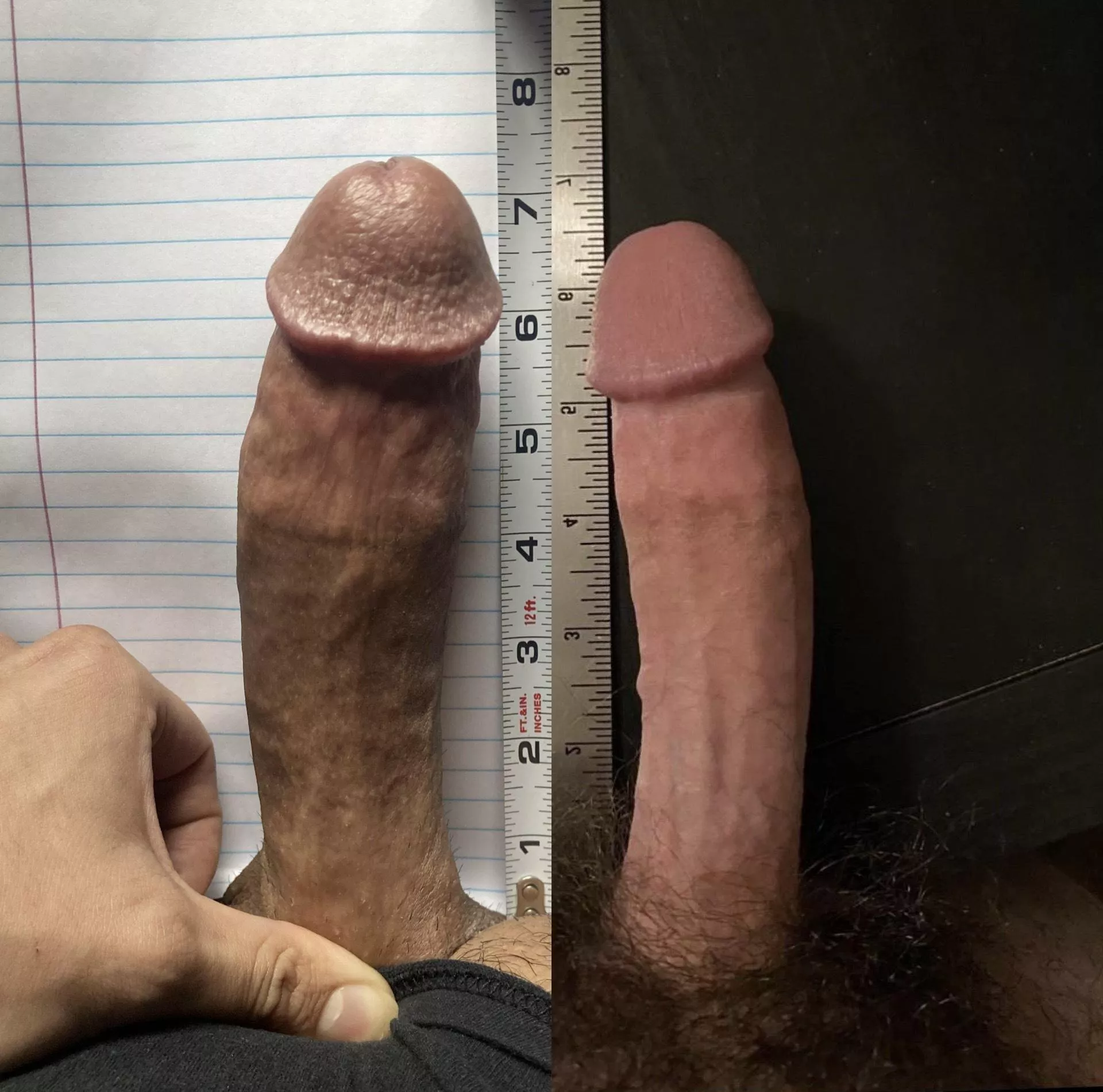 Which cock do you prefer? D.m if you’d like to do a comparison like this!