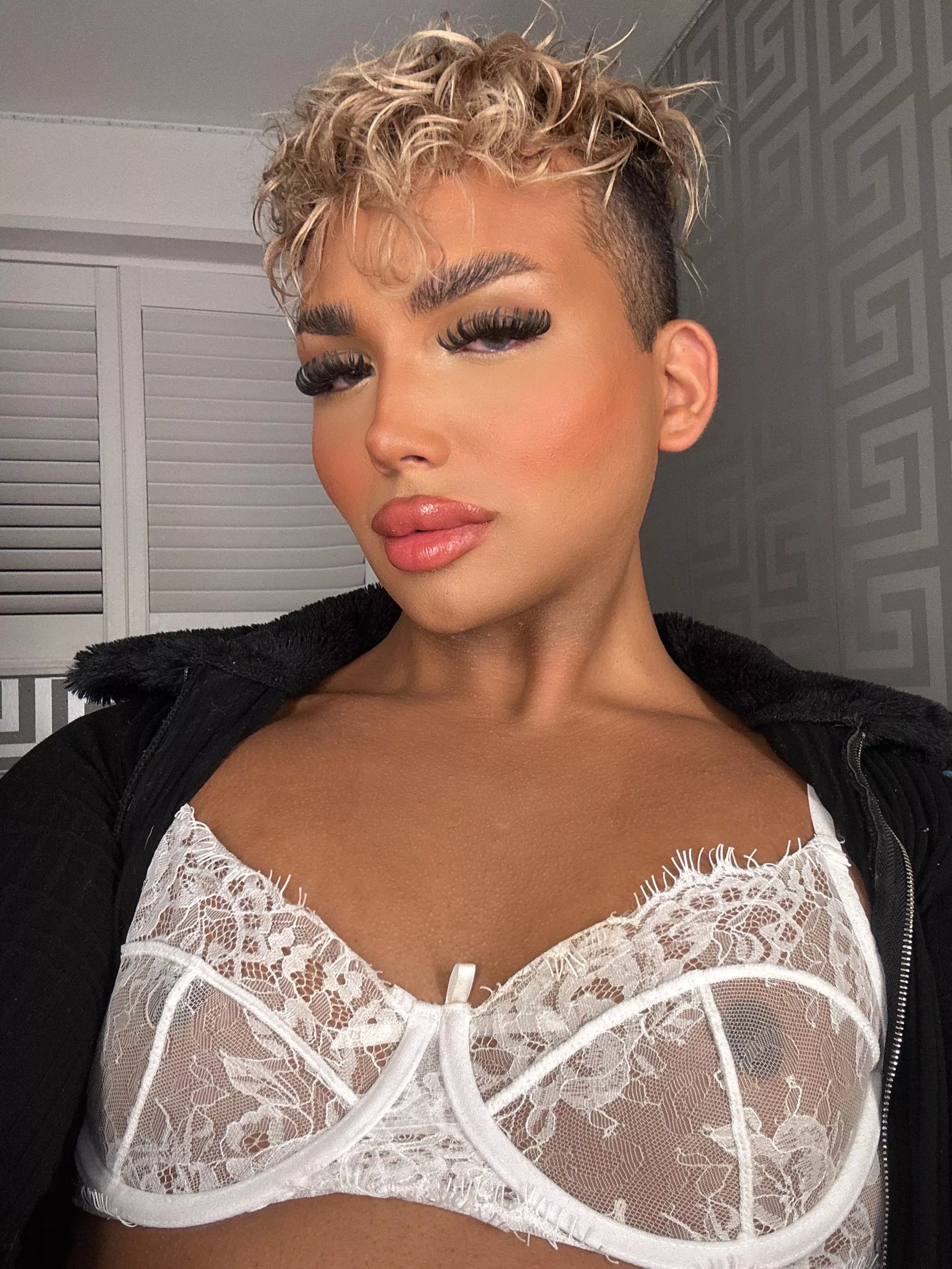 Would you leave it on my chest or mouth?