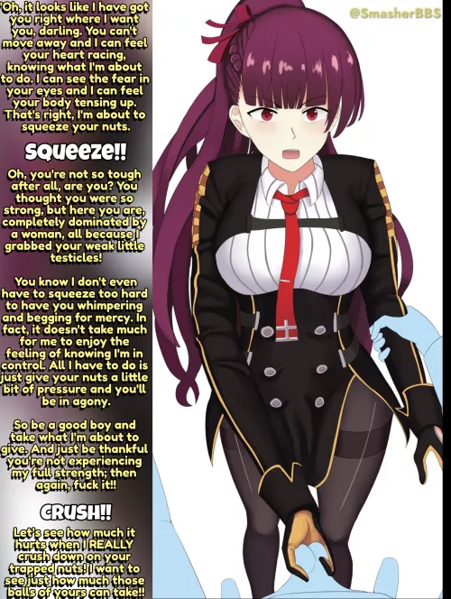 Yeah, I'm going to squeeze your nuts! (Audio Version in Comments)