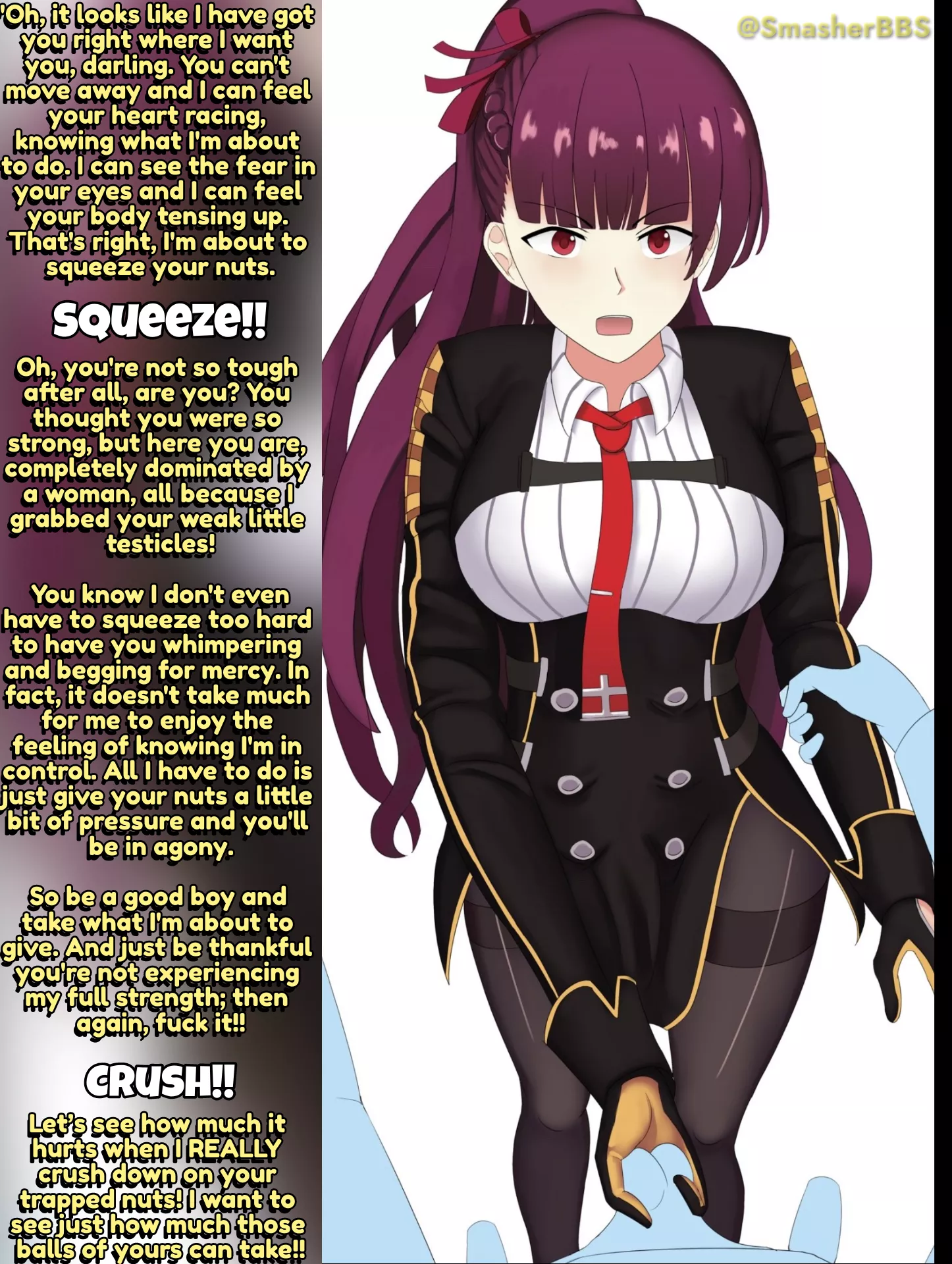 Yeah, I'm going to squeeze your nuts! (Audio Version in Comments)