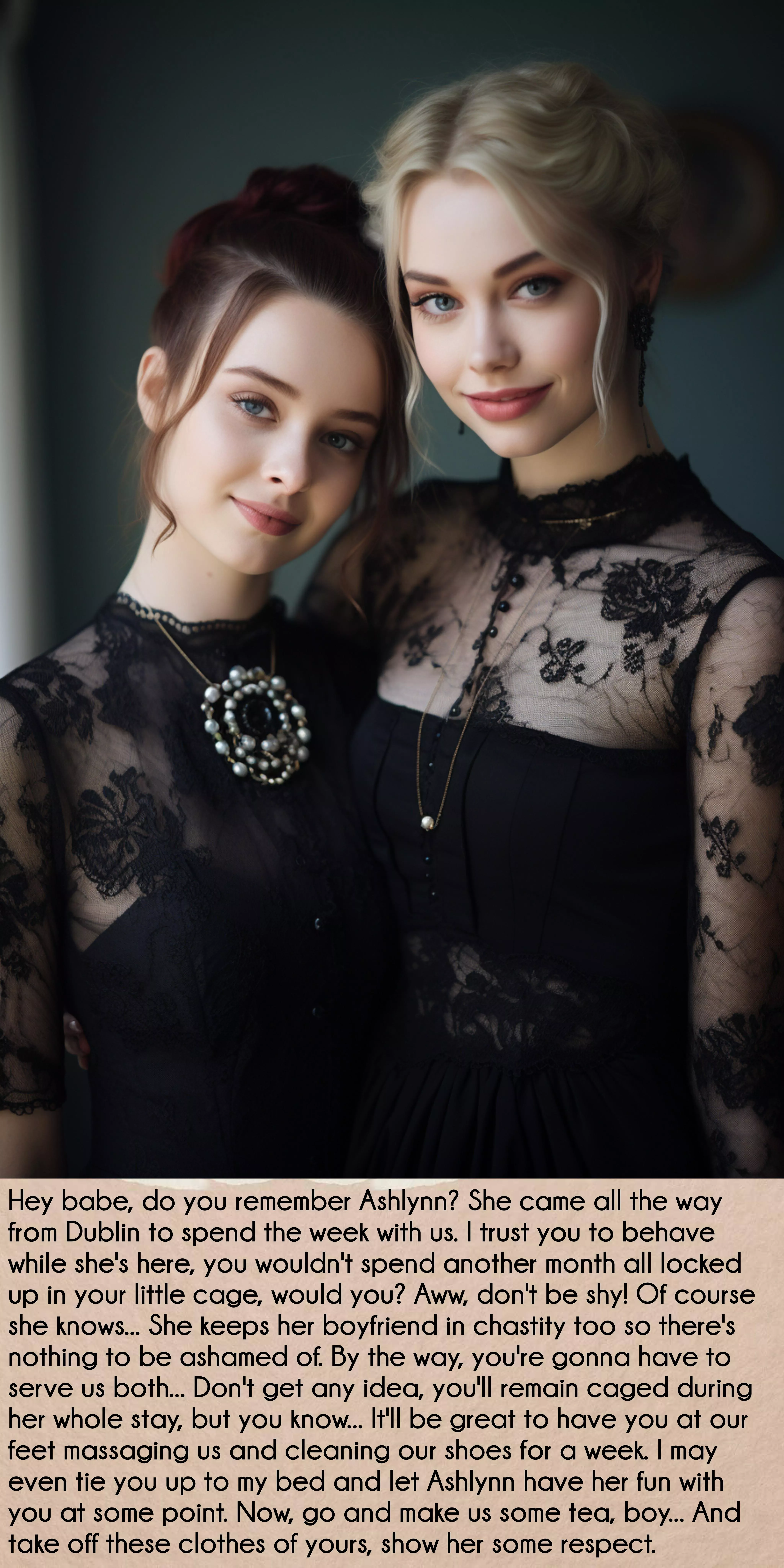 You better make her feel at home