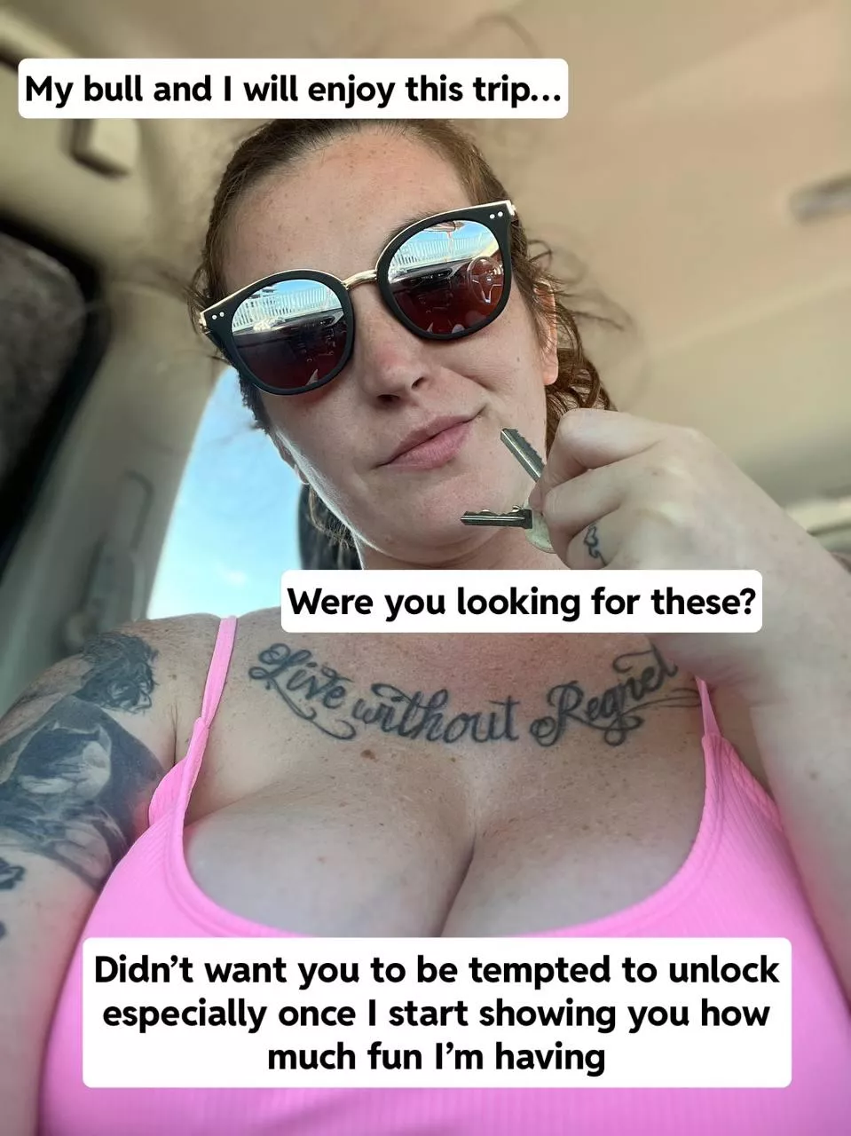 You’ll stay locked..