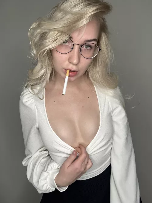 your sexy teacher loves to smoke