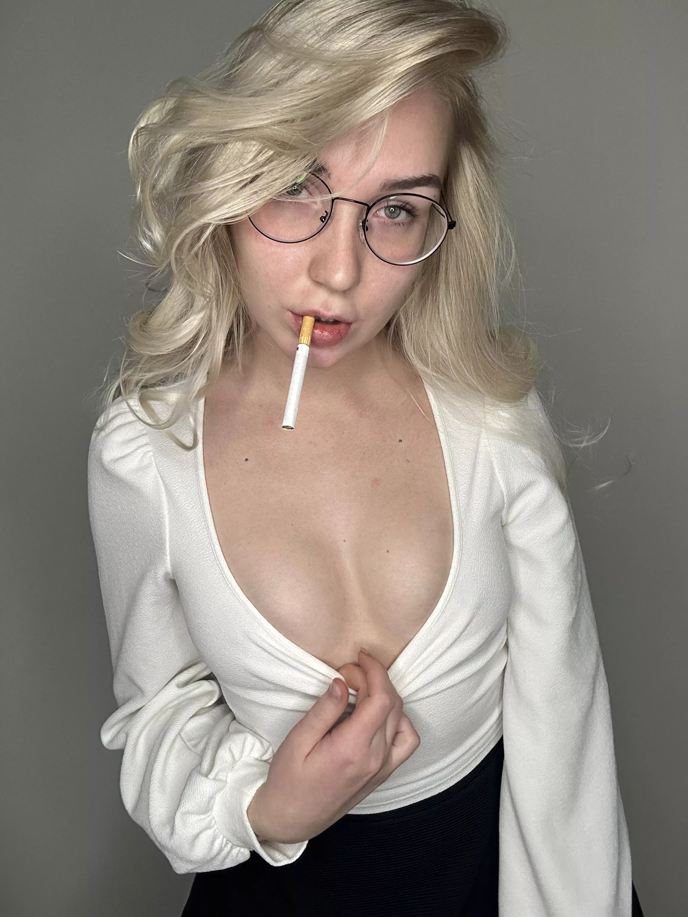 your sexy teacher loves to smoke
