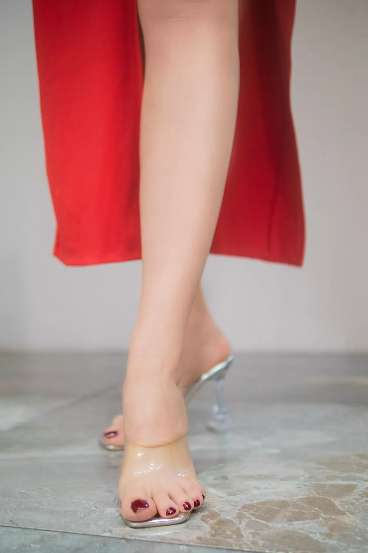 your tongue should do a good job on my feet