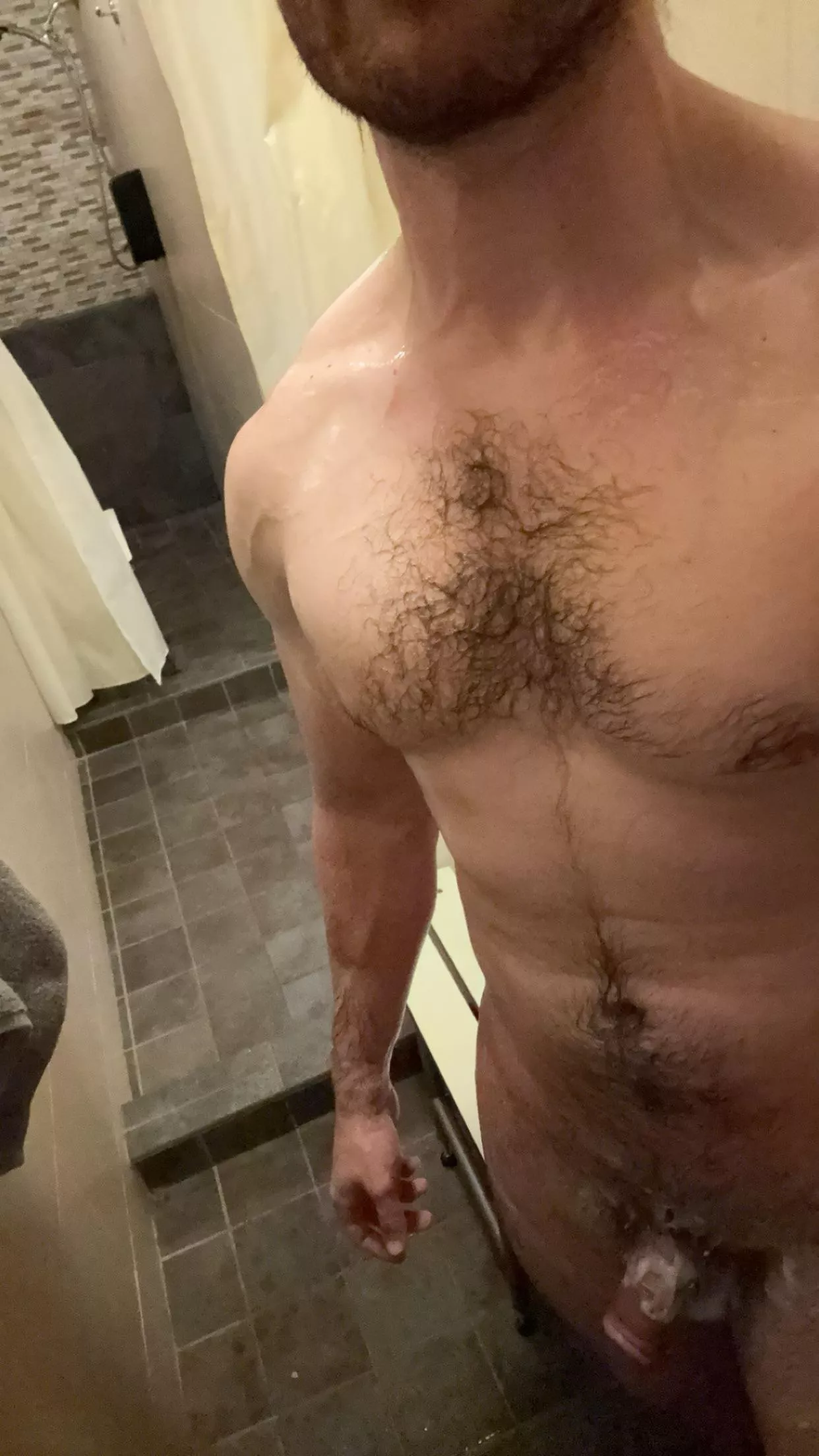 [30] I always leave the shower curtain open but no one ever joins me