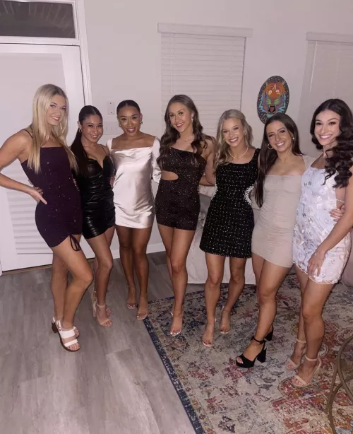 [7] Which hottie you taking?