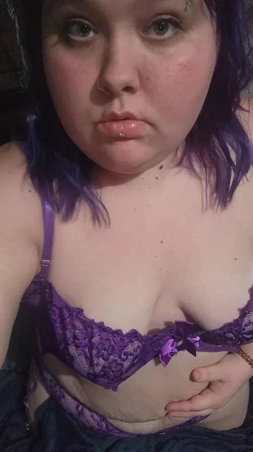 Are we digging the all purple? Need someone to chat with!!