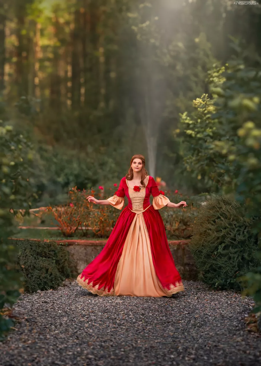 Belle from the beauty and the beast by Lallupyon