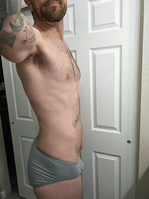Bi guy first time in briefs, what do you think?