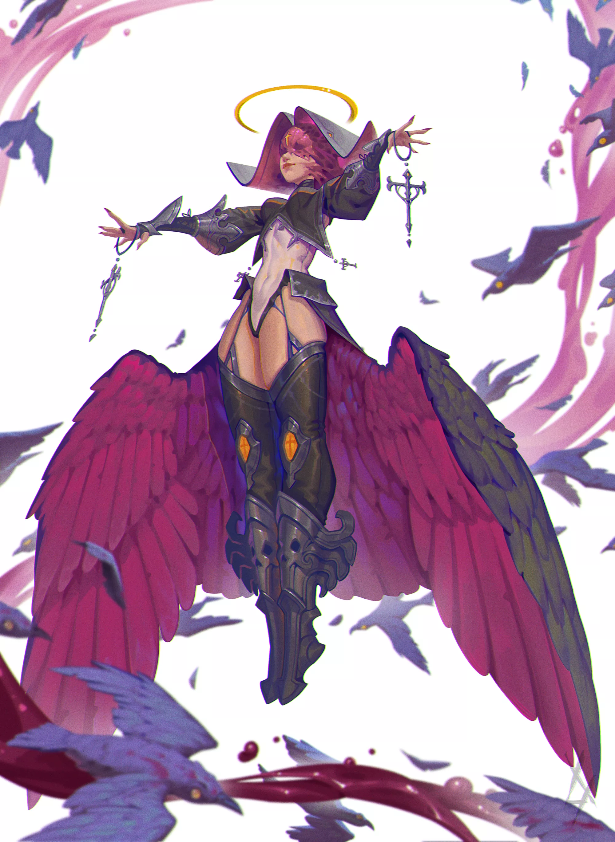 Cursed Nun, my original character