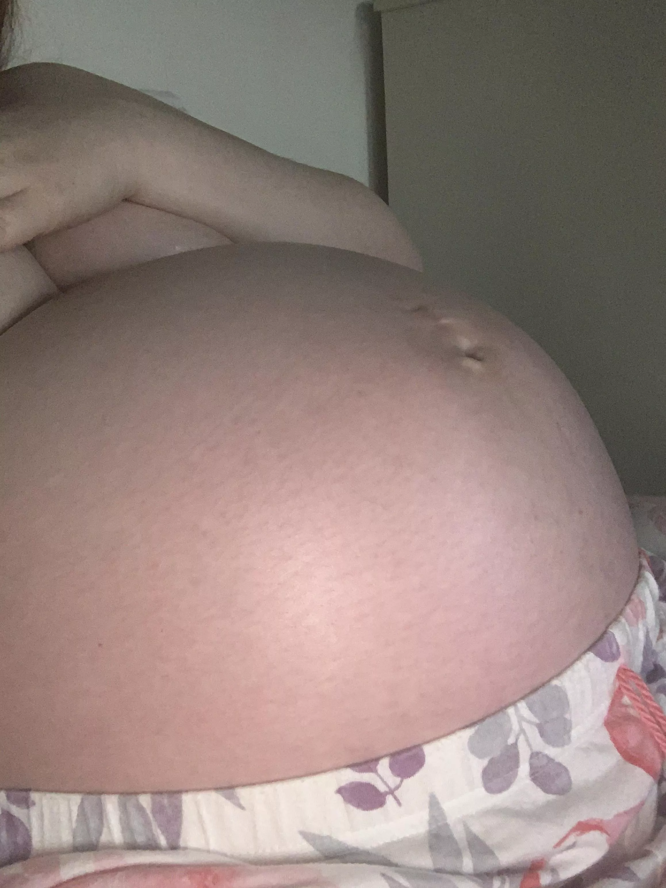 Eating for two makes me look like I'm carrying multiples!