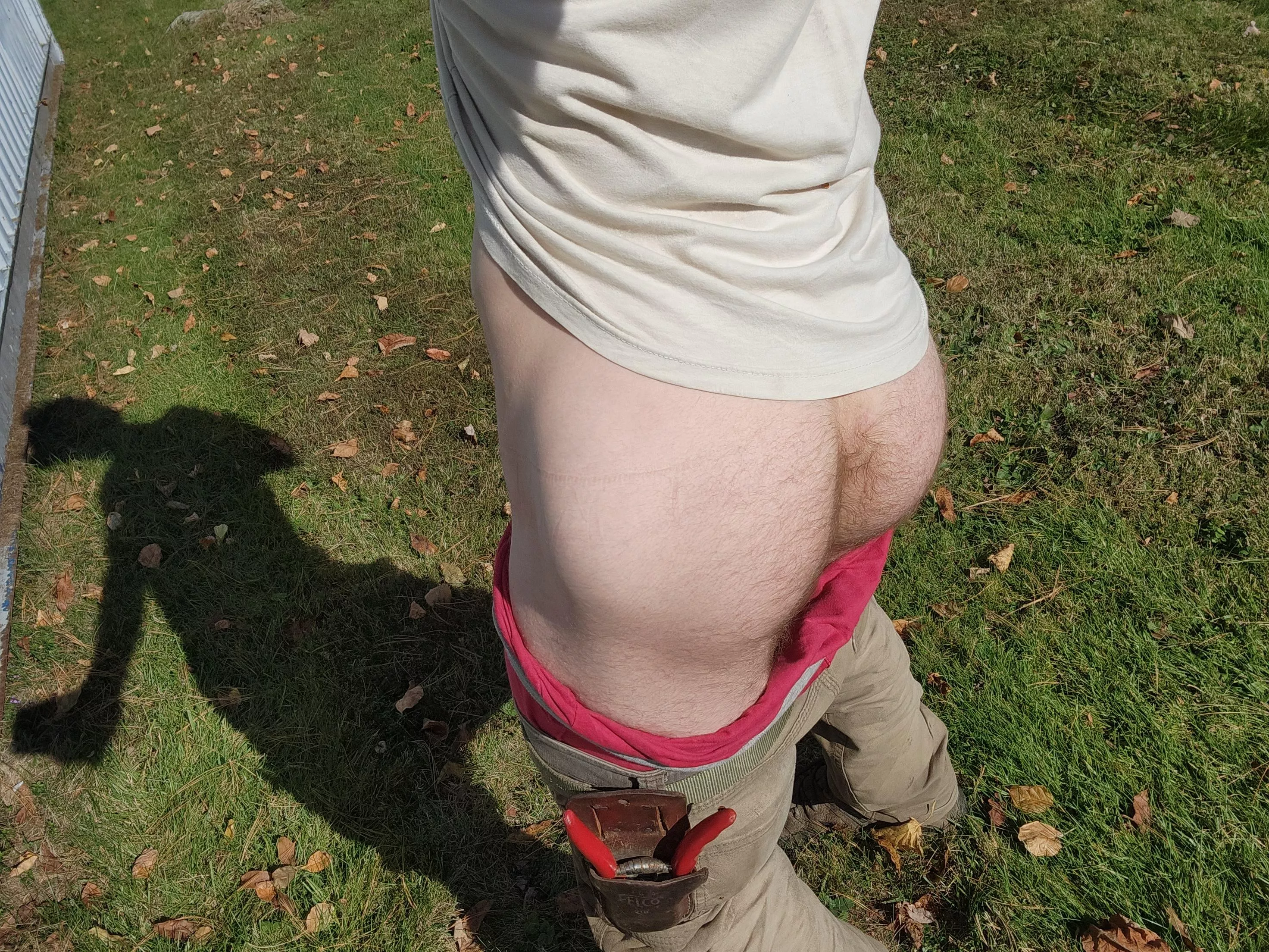 Getting some sun on my buns