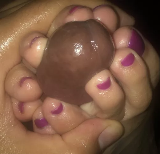 Her asian toes own my 🍆