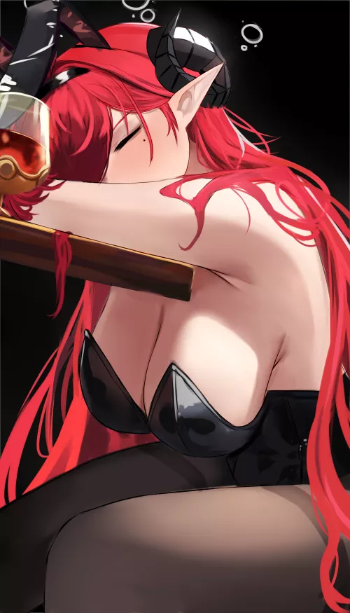 Hindenburg drunk (chiyu1182) [Azur Lane]