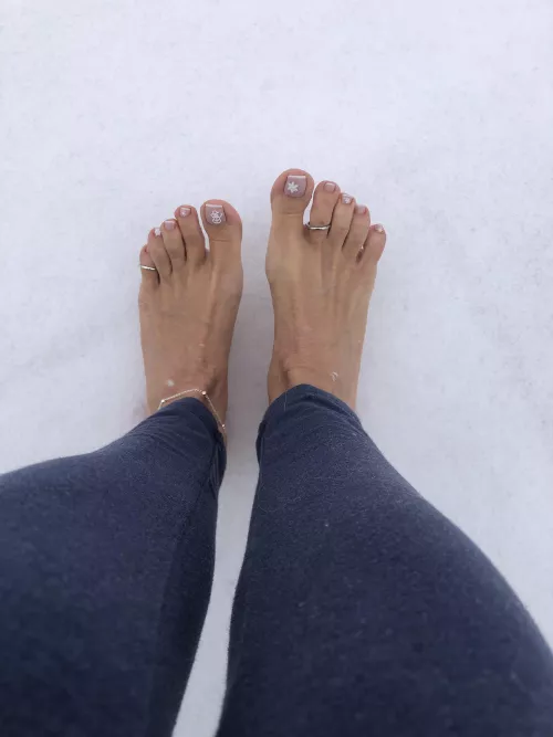 I have to announce..first snow of the year in my place