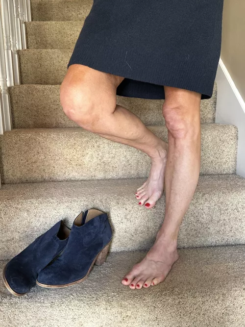 I just got done with a hard days work, what would you do for my achy feet?