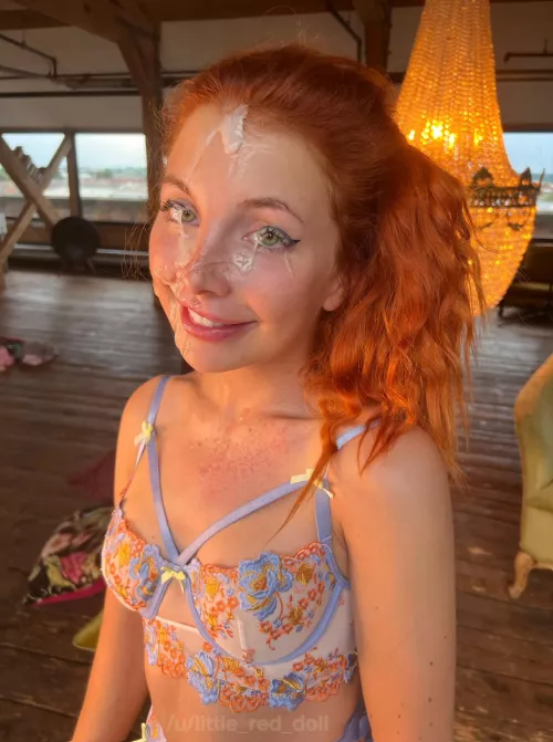 I look best when I’m covered in your mess don’t I 🙈