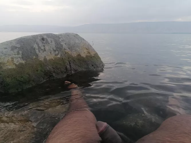 I love getting naked on a non nude beach 😅