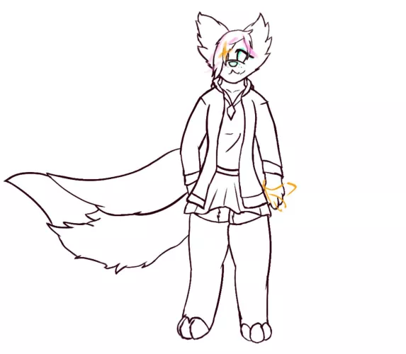 I think I have finally made a unique character design. What do you all think? (Art is mine)