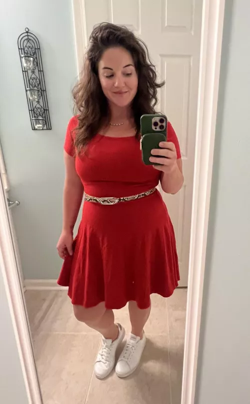 Is the dress too much for a Monday?