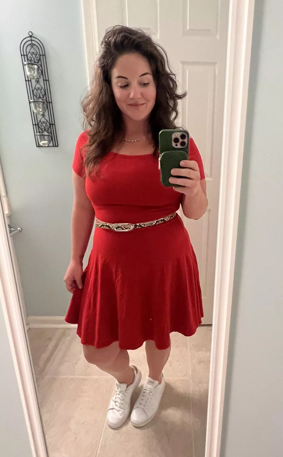 Is the dress too much for a Monday?