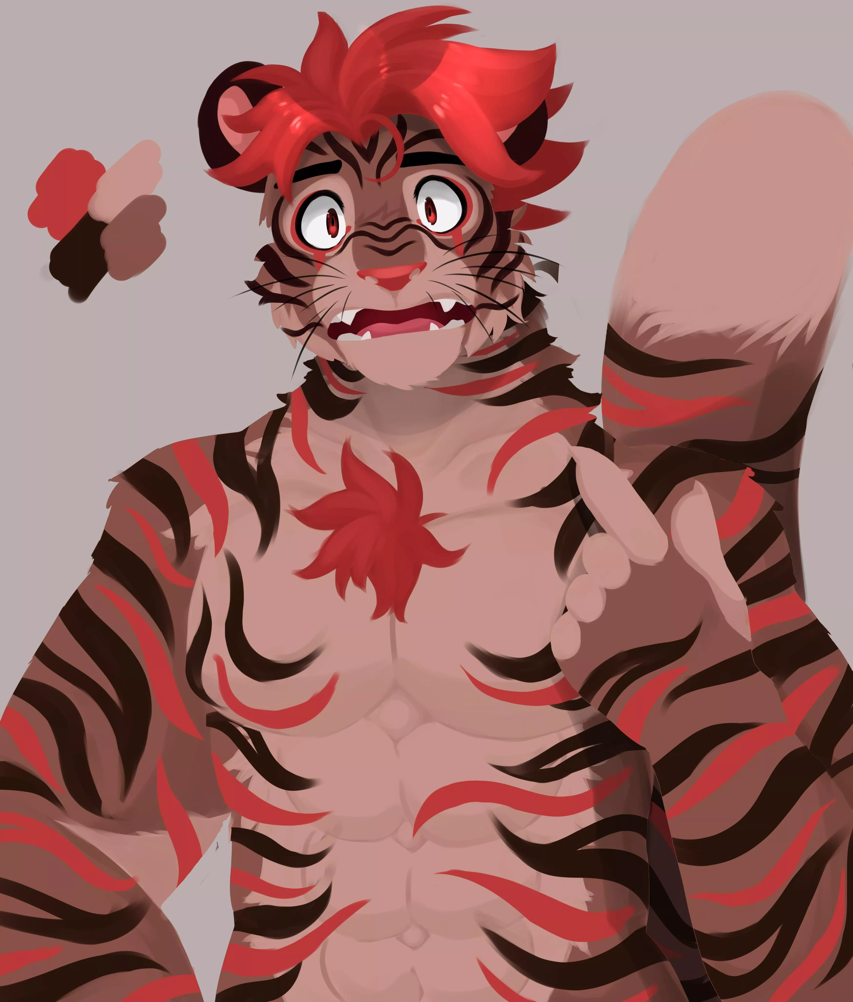 Javier the Tiger (Art by me)