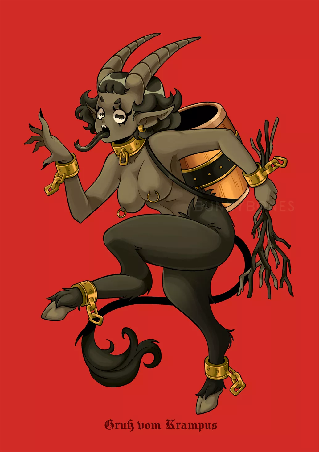 Krampus by BunnyBones (me!)
