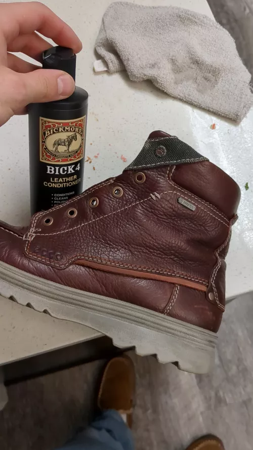 Love these boots, I would love some advice before I make a mistake. Can I do this with Gortex prestained boots ?