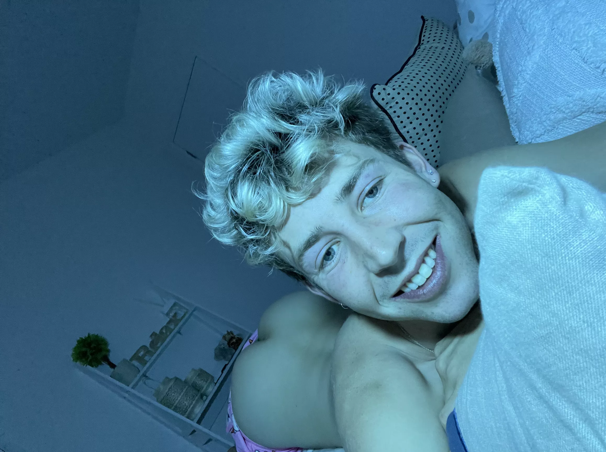 My face after getting fucked in the ass this morning