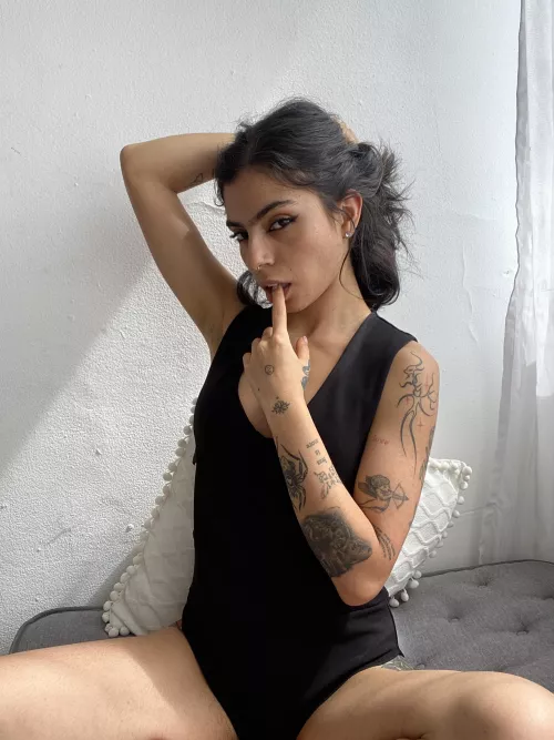 my stepbrother is mad at me cause I copied one tattoo from him