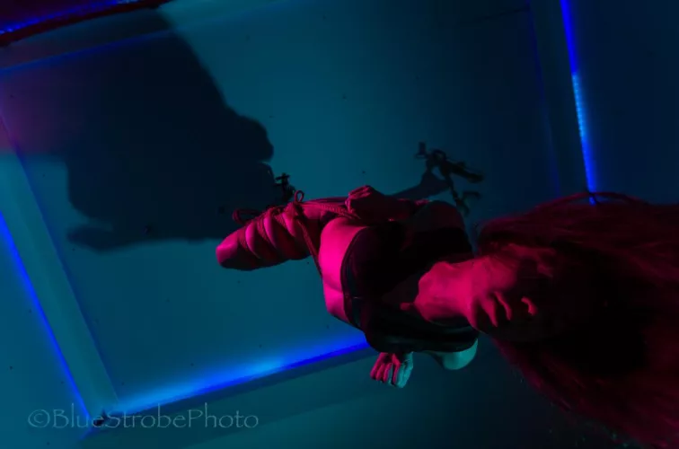 Rope from the ceiling.