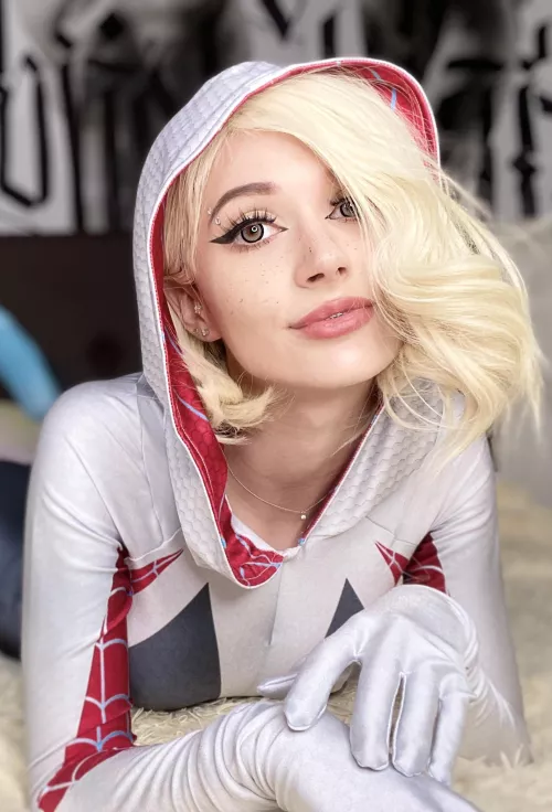 Spider-Gwen from Marvel by Purple Bitch
