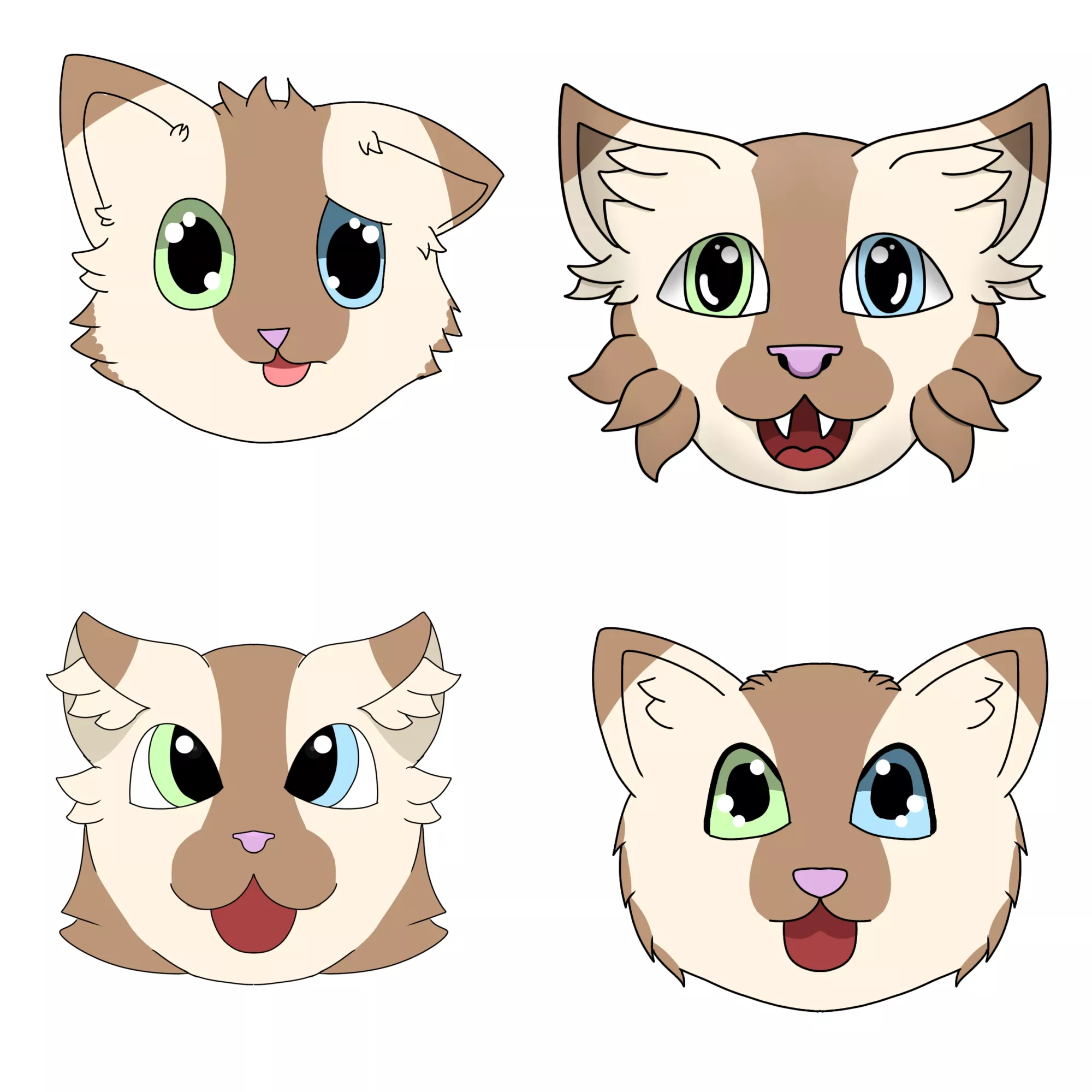 Tried some different art styles, just for fun. Which is your favorite?