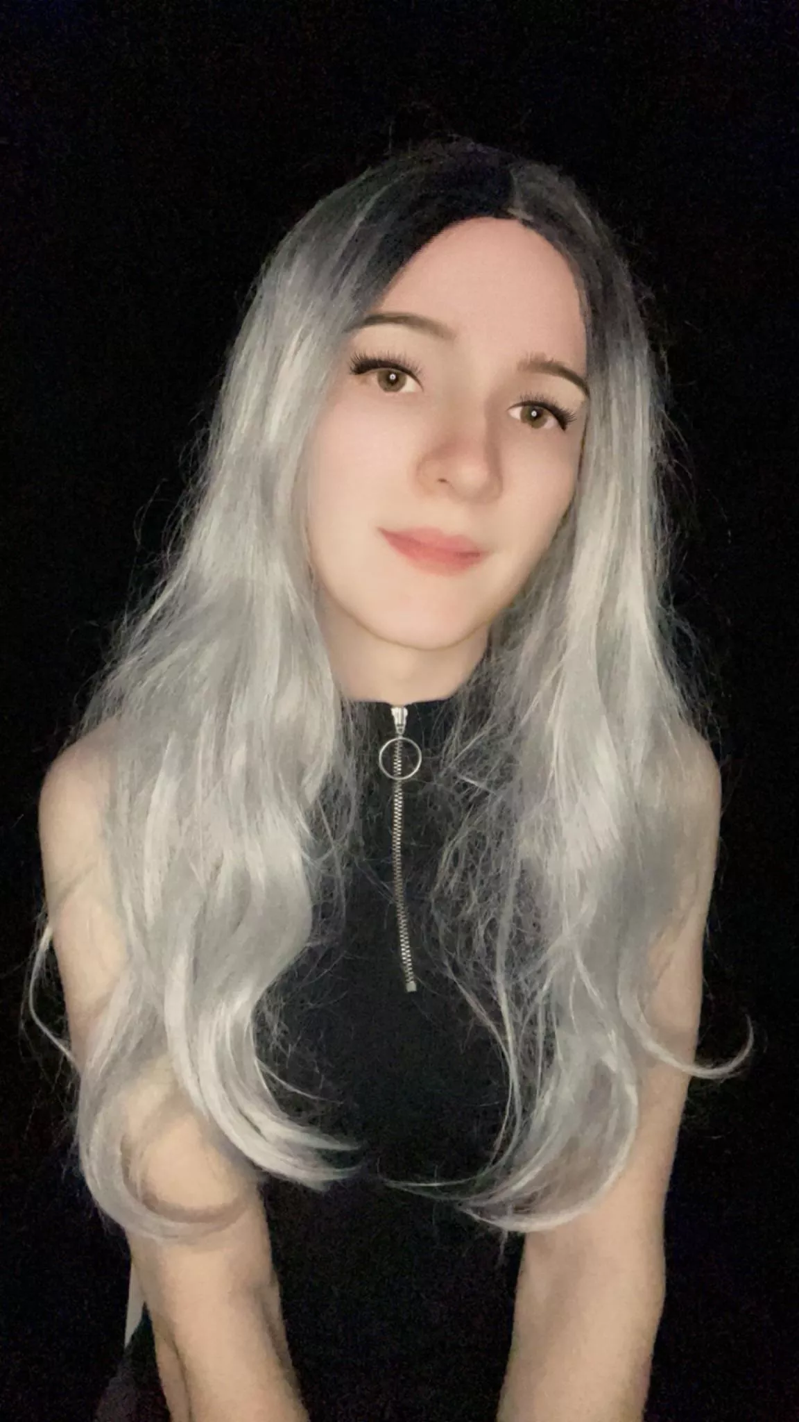 Trying really hard to look more feminine How did I do?