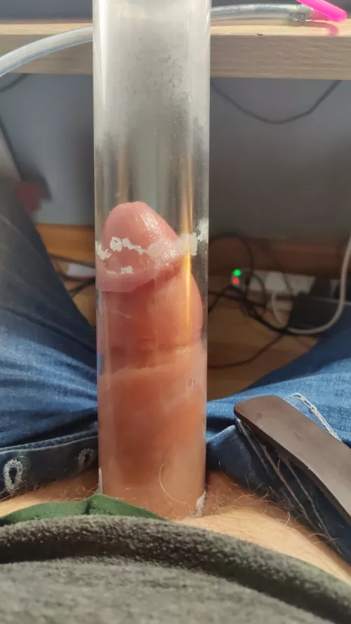 Trying to pack out my tube.