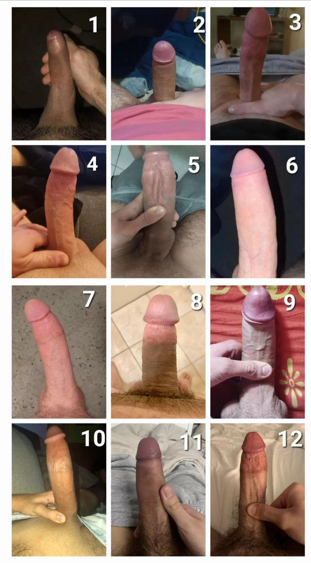 Wich one would you suck the most? Keep the cocks going in my pm-s