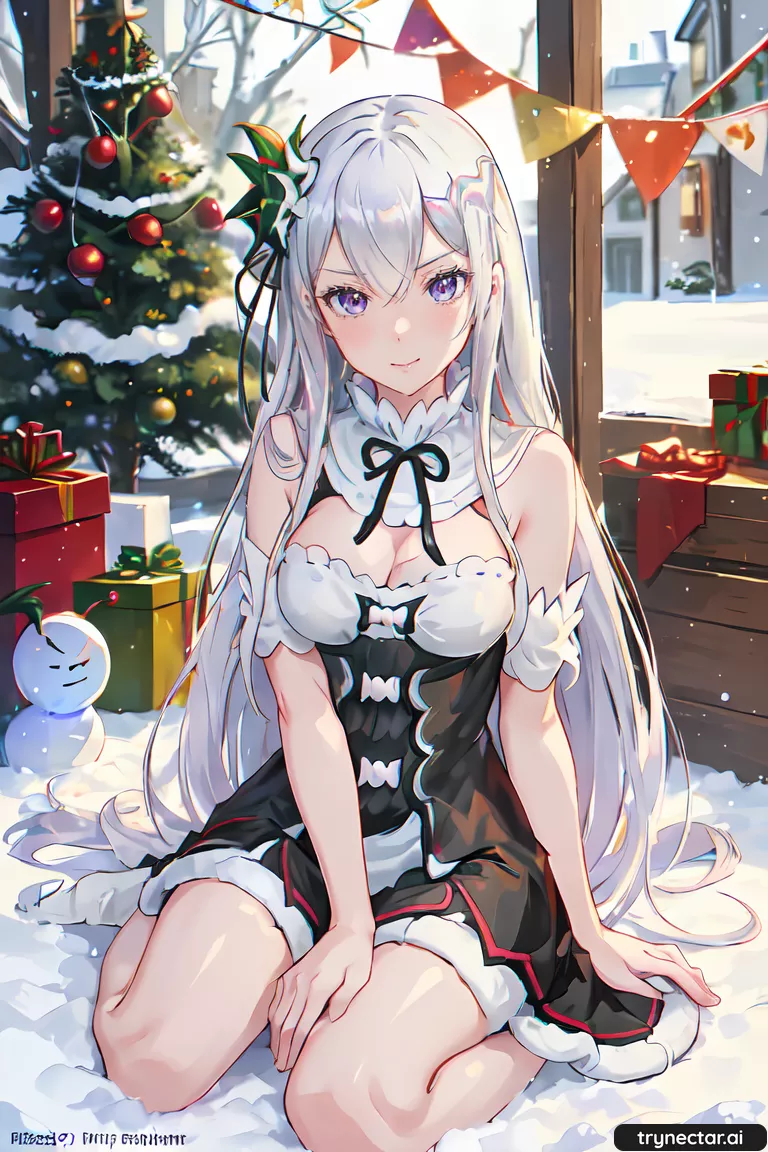 Winter with Echidna.