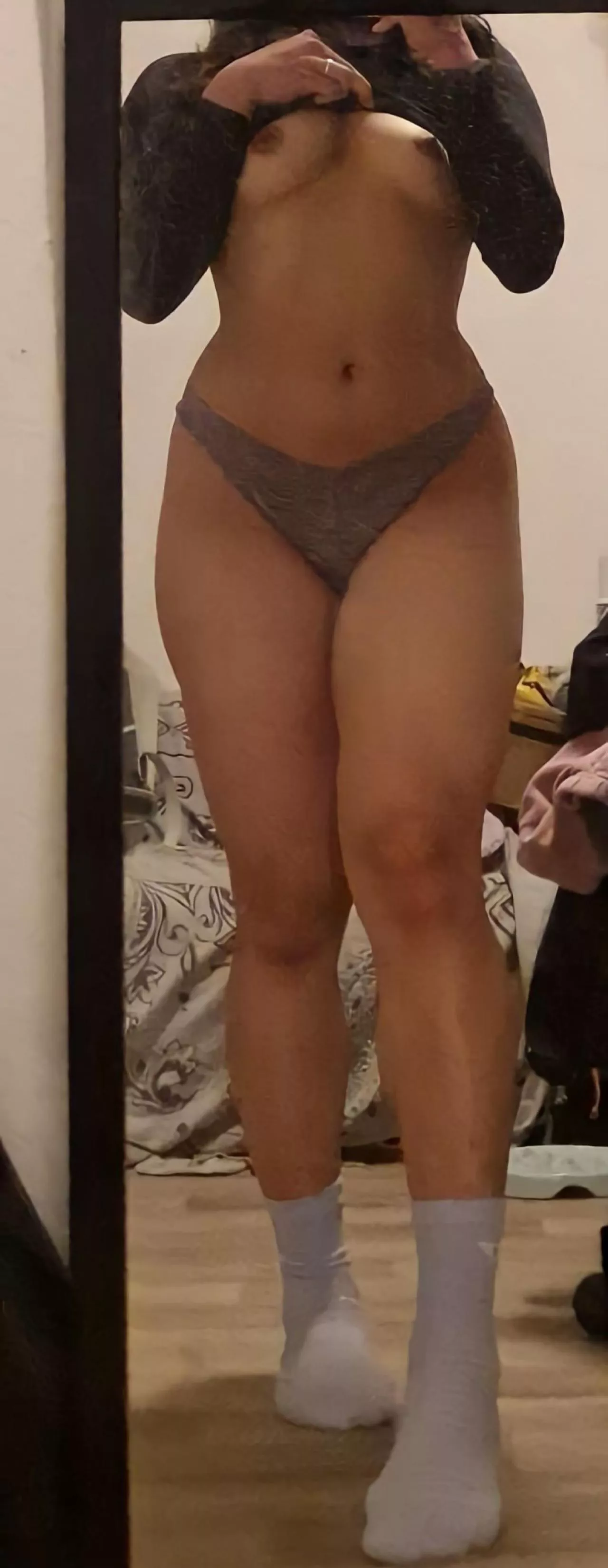 Would this make him wanna leave work early to come home and fuck me?